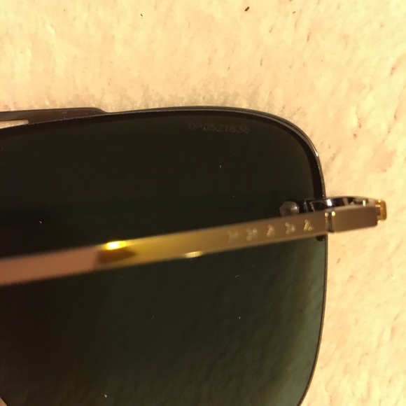 👓 Prada square shape sunglasses metal frame 👓 - Picture 6 of 6